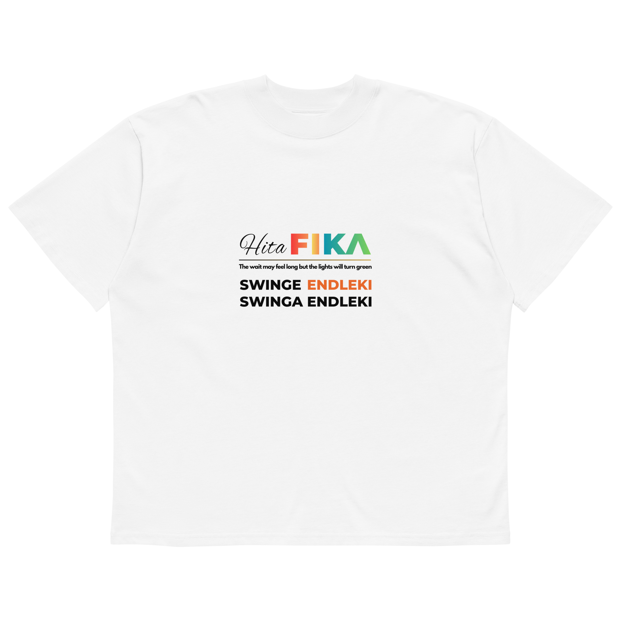 Hita FIKA Green White Shirt
