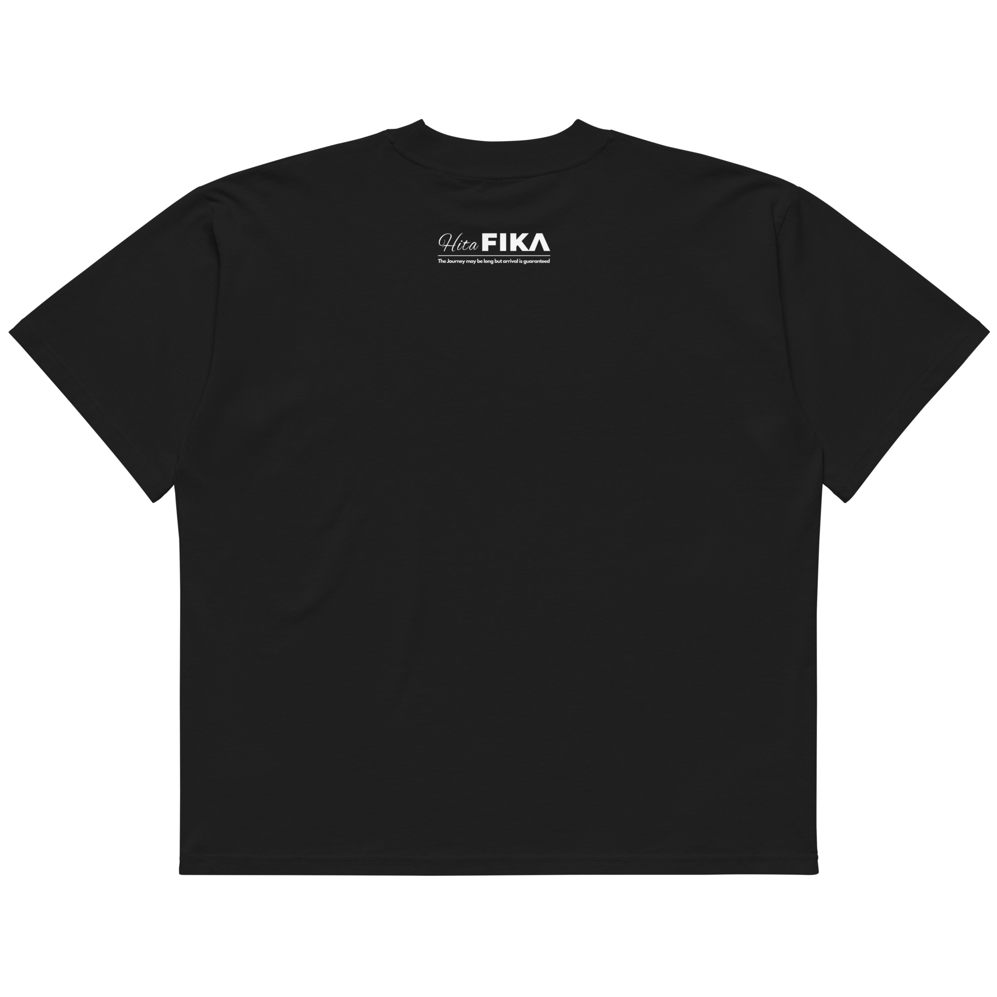 FIKA Motto Black Shirt