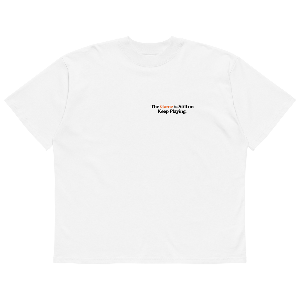 Keep Playing White Shirt