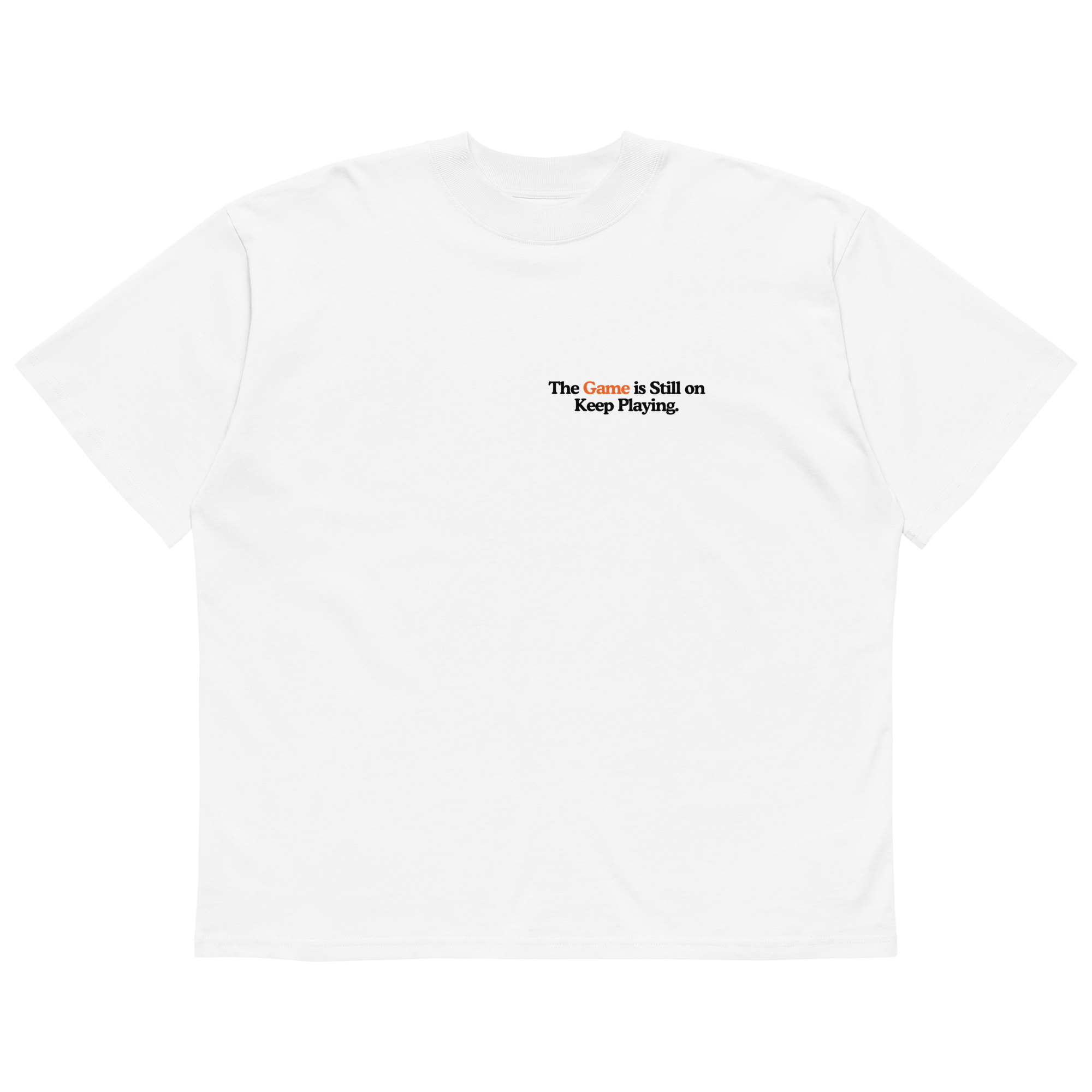Keep Playing White Shirt