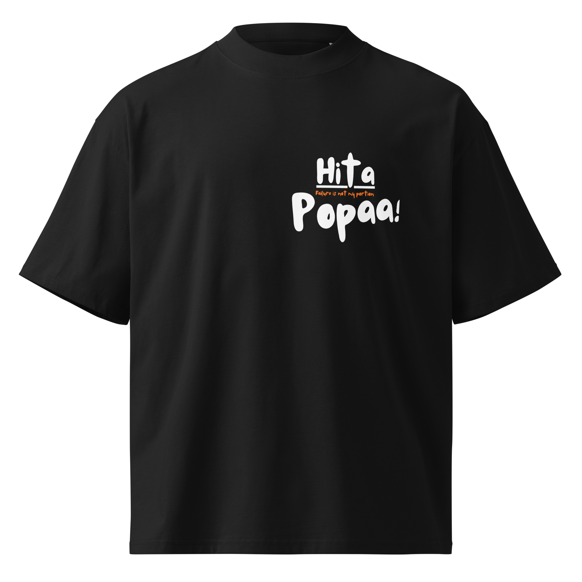 Hita Popa Graffiti Black Shirt