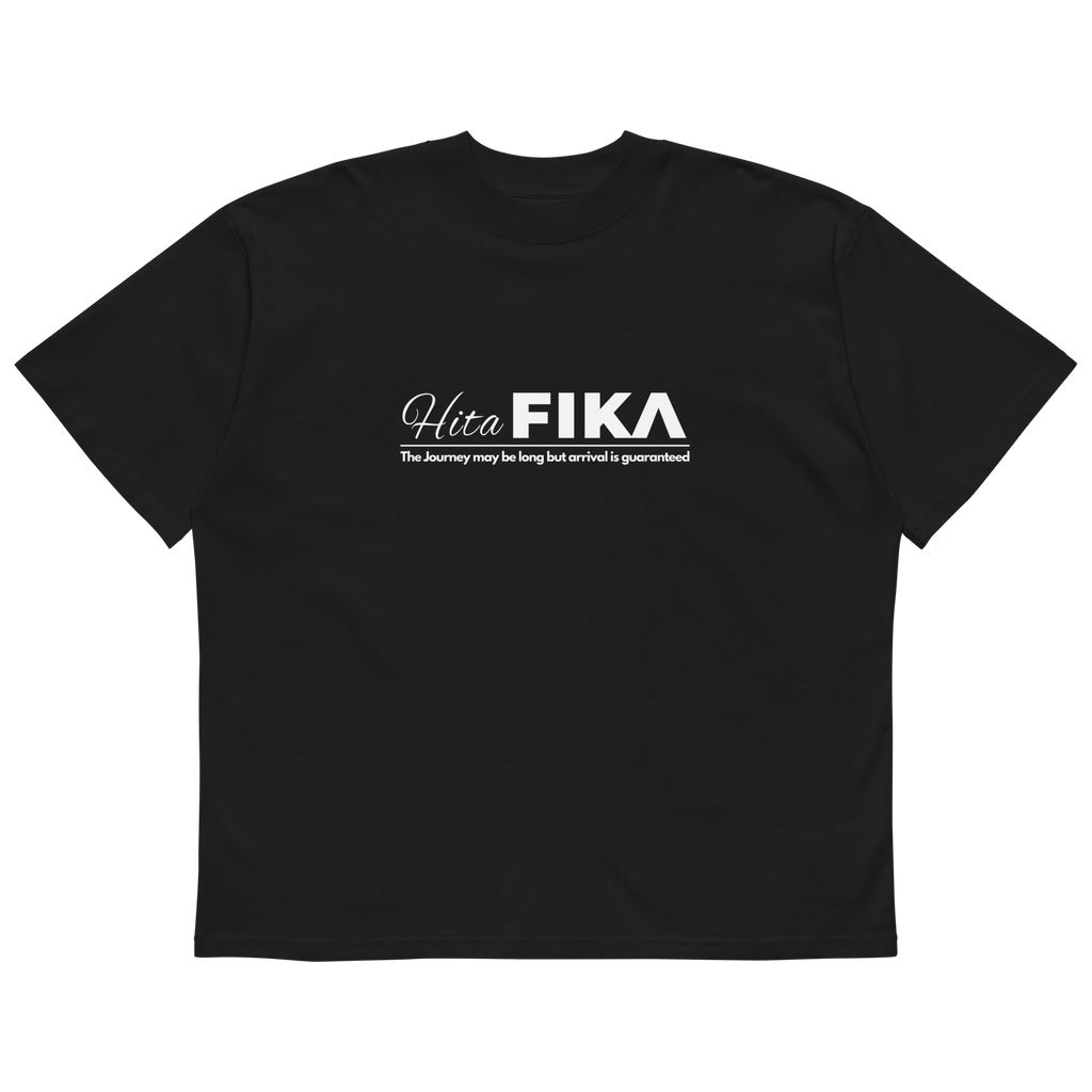 Hita FIKA Motto Black Shirt