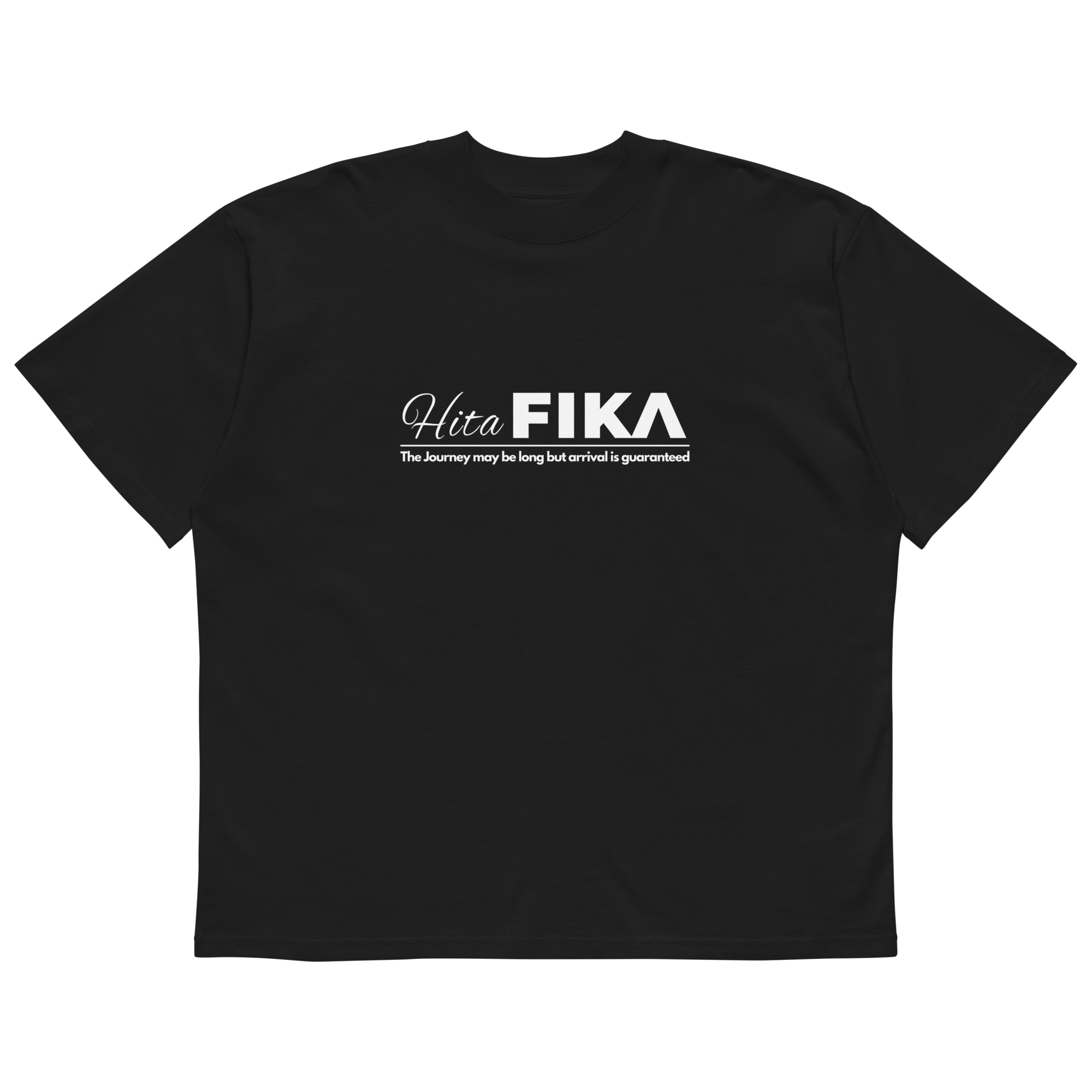 Hita FIKA Motto Black Shirt