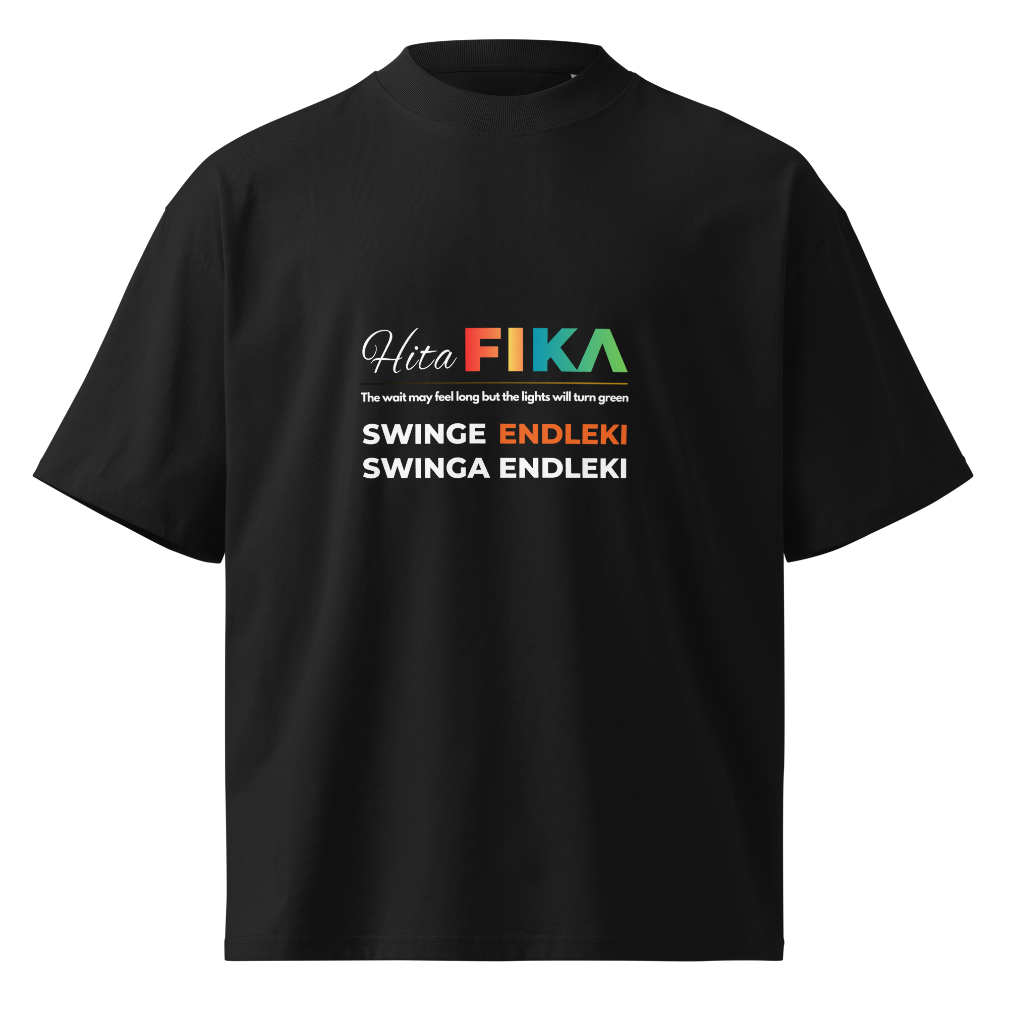 Hita FIKA Green Black Shirt