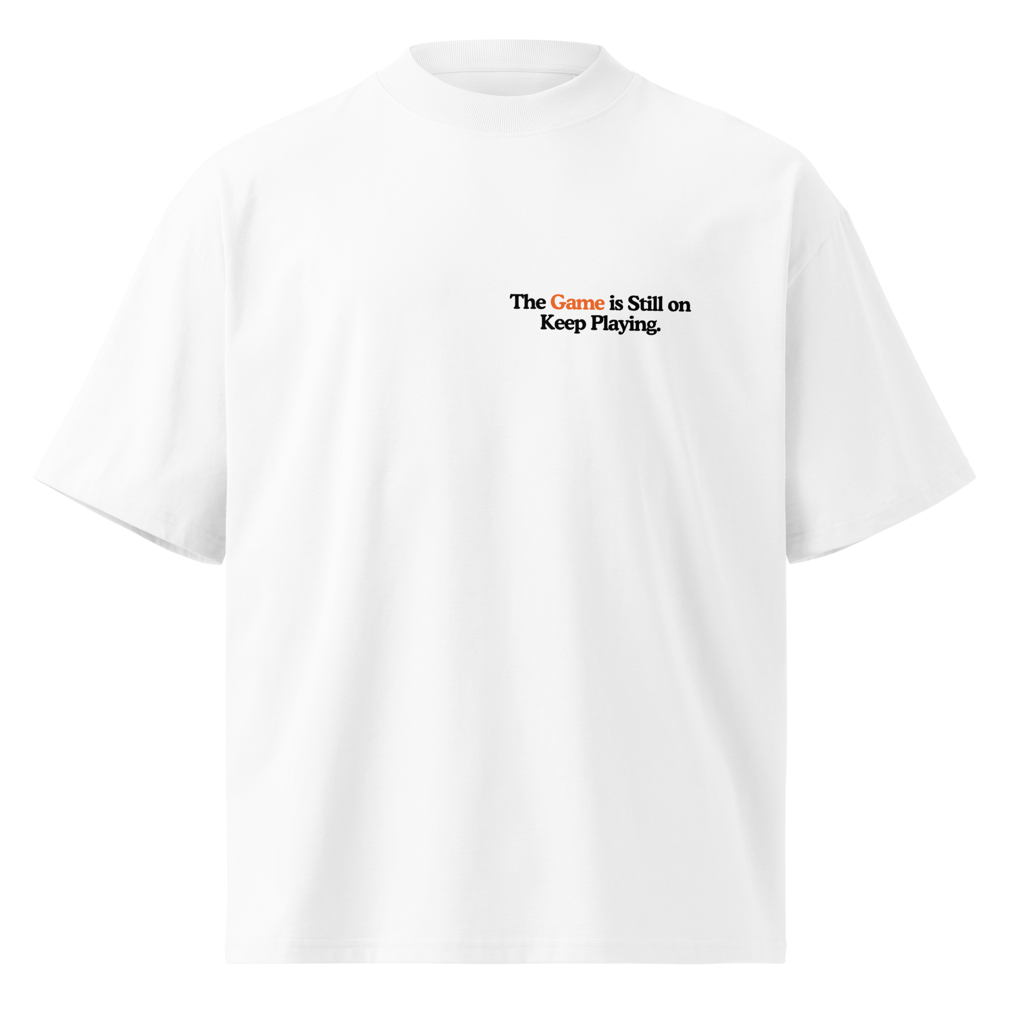 Keep Playing White Shirt