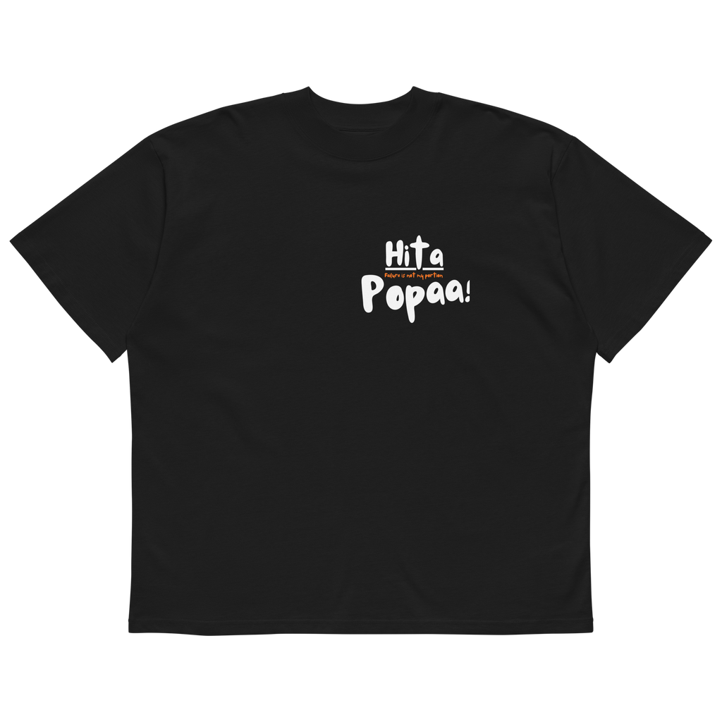 Hita Popa Graffiti Black Shirt