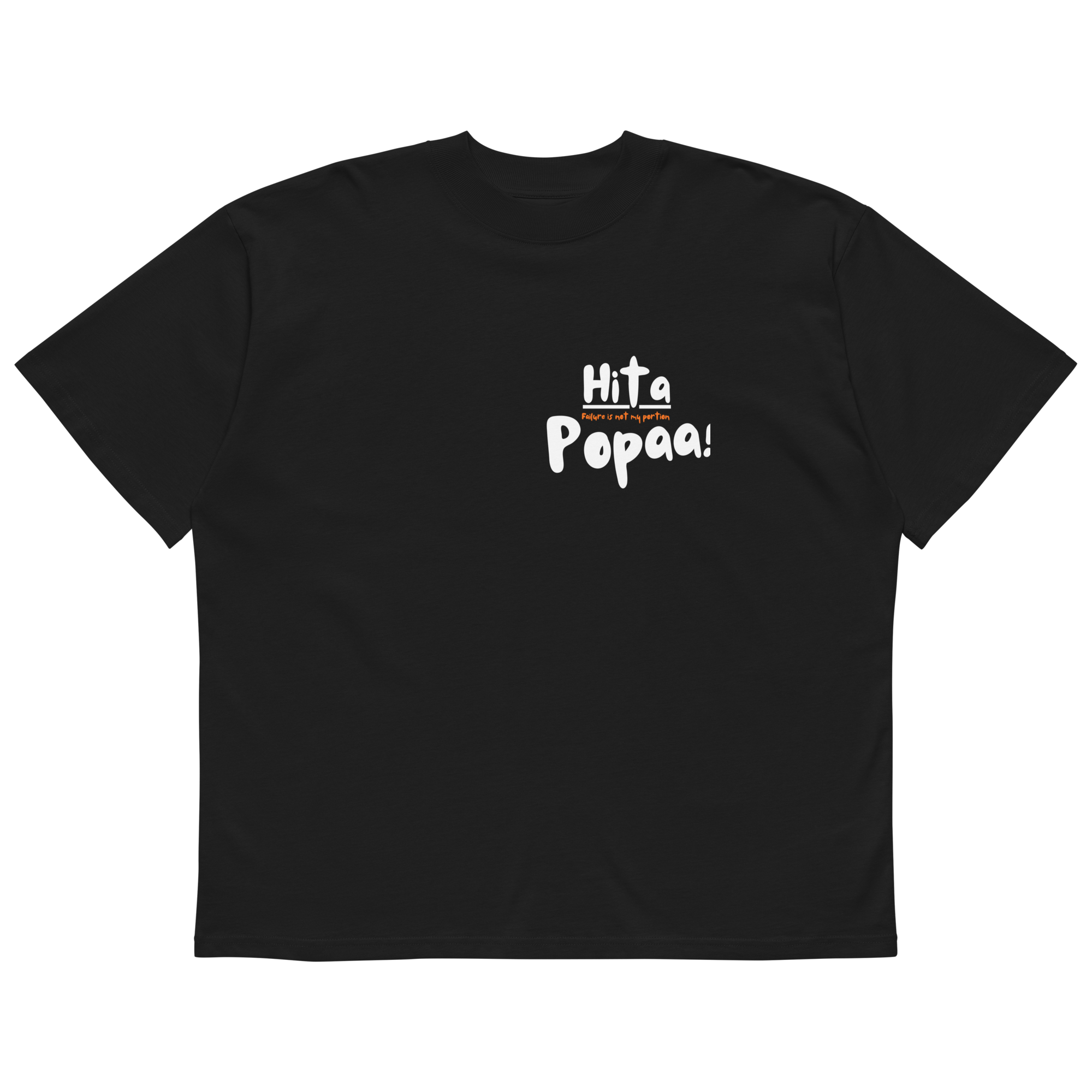 Hita Popa Graffiti Black Shirt