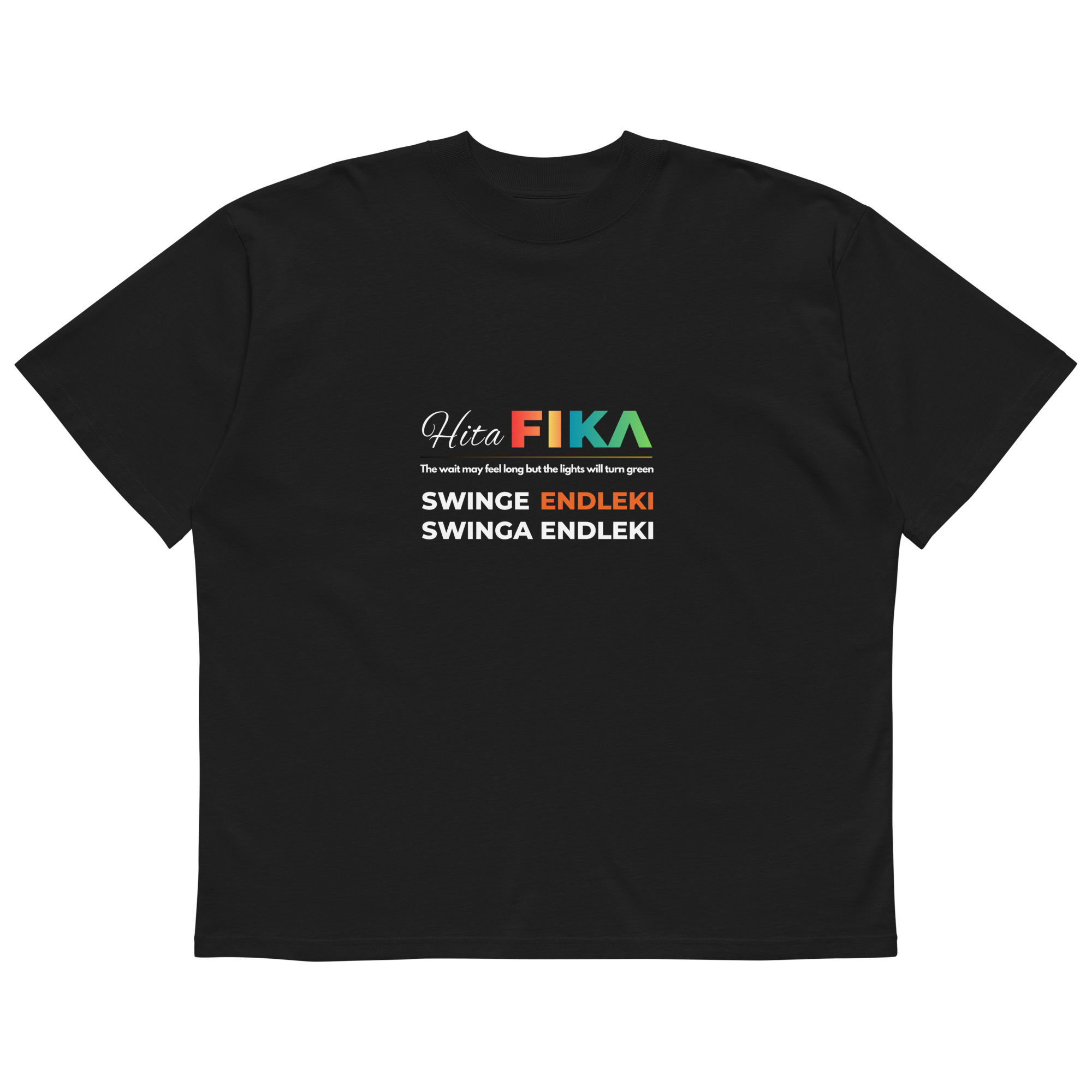 Hita FIKA Green Black Shirt